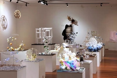新余學院藝術學院舉辦立體構成課程作品展