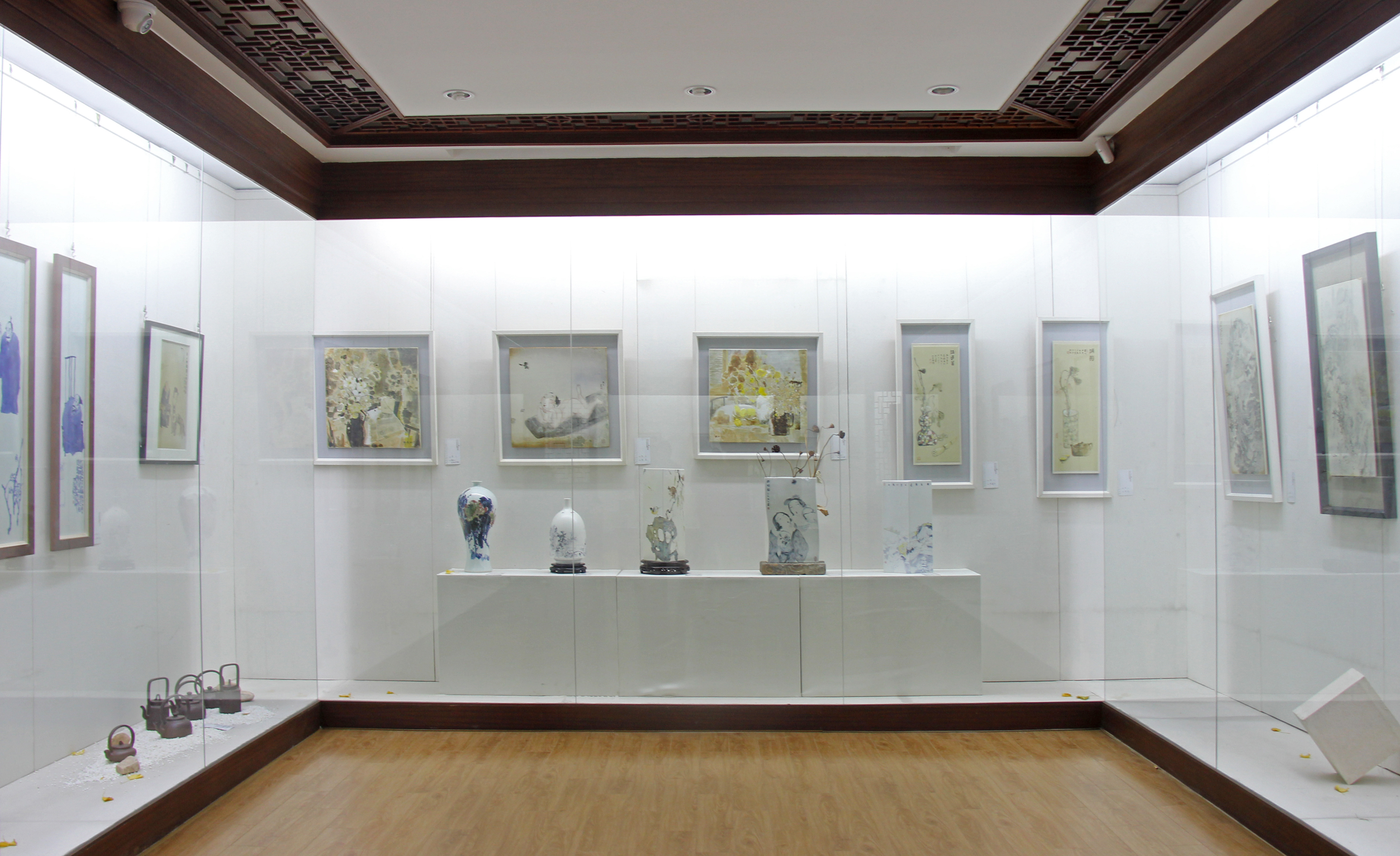 陶冶情操 藝煥宜城│安慶市首屆陶藝展在懶悟藝術館舉行