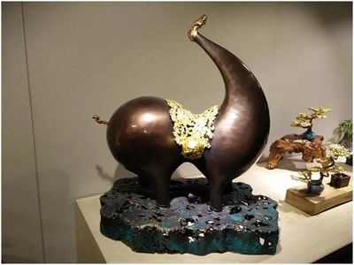 馬云悄悄收藏的銅藝術(shù)品,看看它的收藏大勢(shì)。